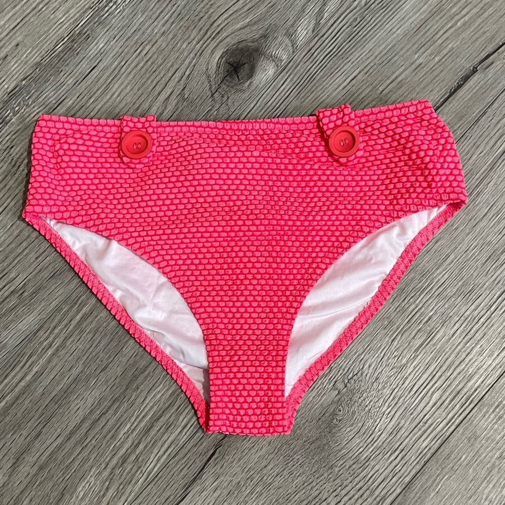 Heart & Harmony Swim Bikini Bottom 12 Kid Girl Hot Pink Beach Summer Nordstrom